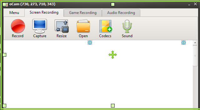oCam for Windows 11, 10 Screenshot 2
