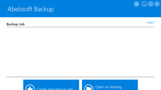 Abelssoft Backup for Windows 10 Screenshot 2