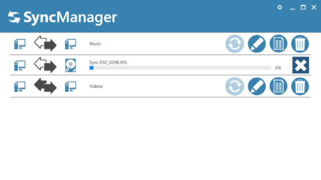 Abelssoft SyncManager for Windows 11, 10 Screenshot 3