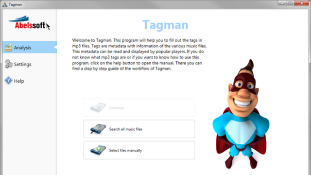 Abelssoft Tagman for Windows 10 Screenshot 1