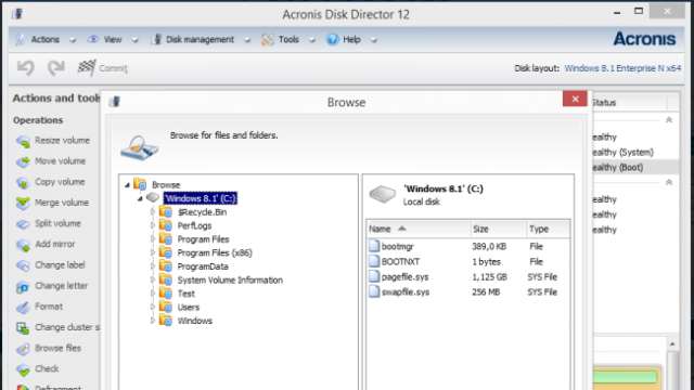 Acronis Disk Director for Windows 10 Screenshot 2