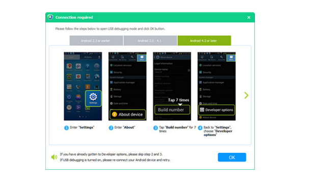 Aiseesoft Free Android Data Recovery for Windows 11, 10 Screenshot 1