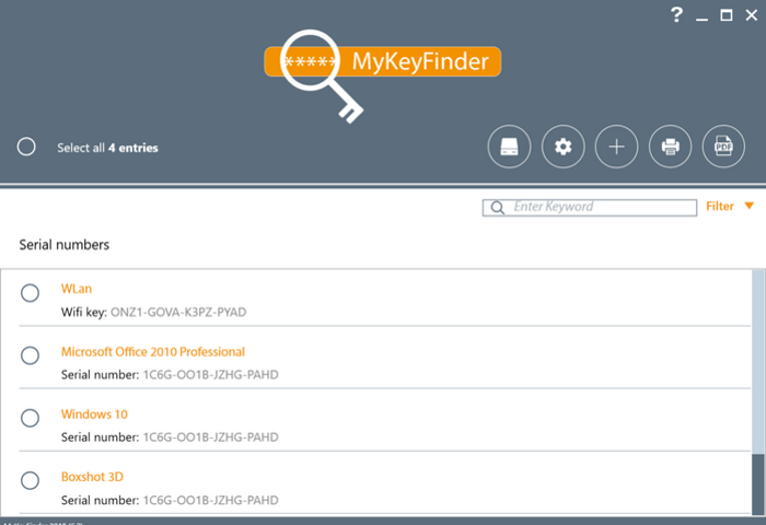 MyKeyFinder Review