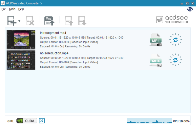 ACDSee Video Converter Screenshot