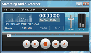 AbyssMedia Streaming Audio Recorder for Windows 10 Screenshot 1