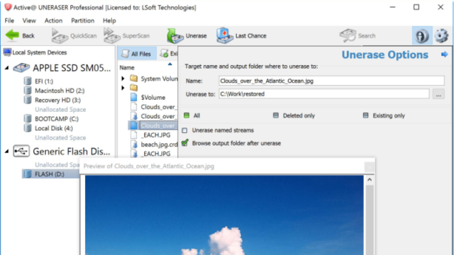 Active@ UNERASER for Windows 11, 10 Screenshot 1