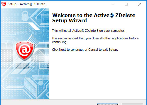 Active@ ZDelete for Windows 11, 10 Screenshot 1