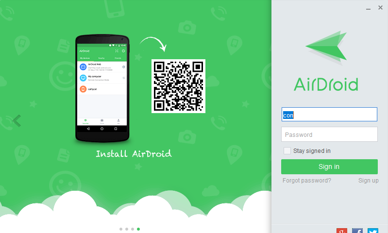 AirDroid Screenshot