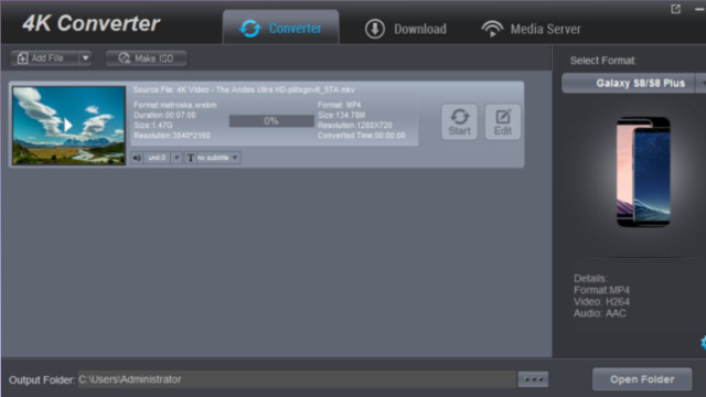 Dimo 4K Converter for Windows 11, 10 Screenshot 1