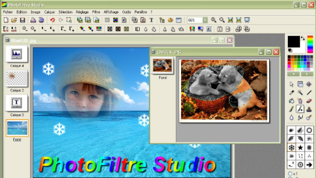 PhotoFiltre Studio X for Windows 11, 10 Screenshot 1