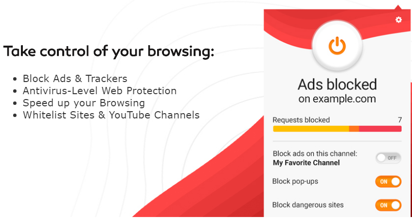 adaware ad block Screenshot