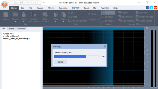 AVS Audio Editor for Windows 11, 10 Screenshot 2