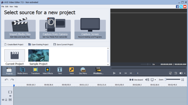 AVS Video Editor for Windows 11, 10 Screenshot 1