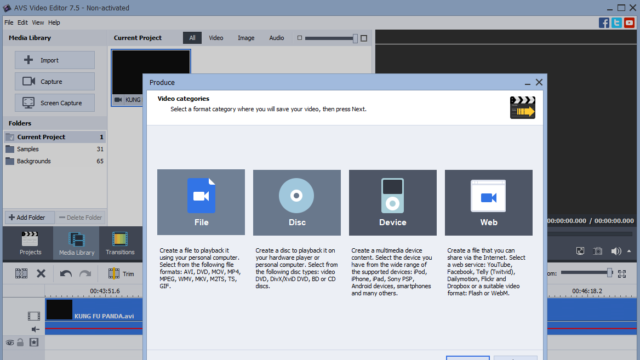 AVS Video Editor for Windows 11, 10 Screenshot 3