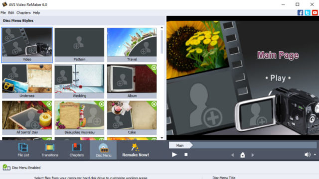 AVS Video ReMaker for Windows 10 Screenshot 2