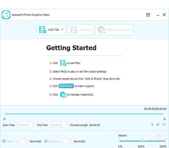 Aiseesoft iPhone Ringtone Maker Review