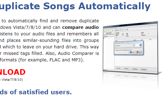 Audio Comparer for Windows 11, 10 Screenshot 1