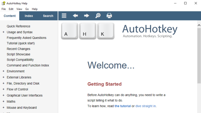 AutoHotkey for Windows 11, 10 Screenshot 1