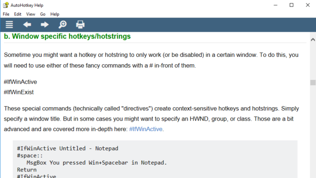 AutoHotkey for Windows 11, 10 Screenshot 2