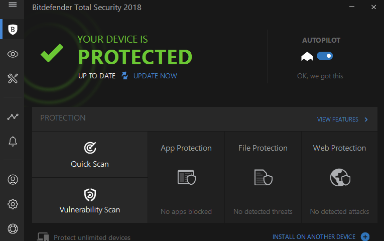 Bitdefender Antivirus Plus Screenshot