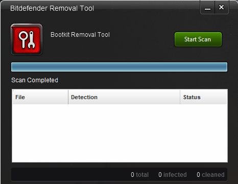 Bitdefender Rootkit Remover for Windows 11, 10 Screenshot 1
