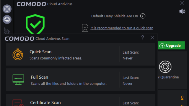 Comodo Cloud Antivirus for Windows 11, 10 Screenshot 2