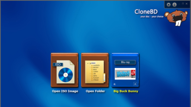 CloneBD for Windows 10 Screenshot 1