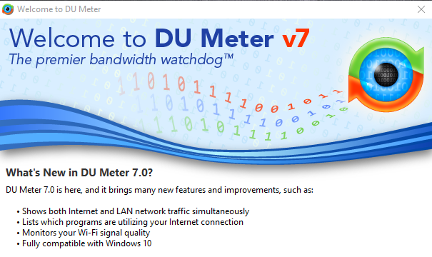 DU Meter for Windows 10 Screenshot 3