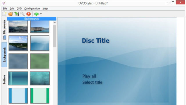 DVDStyler for Windows 11, 10 Screenshot 2