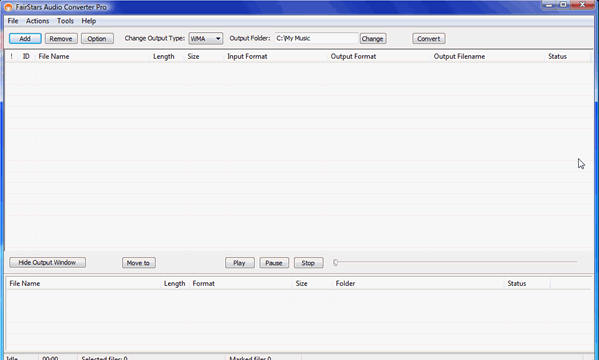 FairStars Audio Converter Pro for Windows 11, 10 Screenshot 1