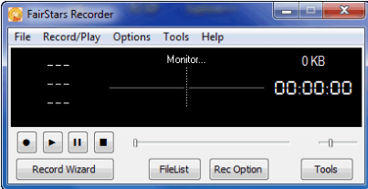 FairStars Recorder for Windows 11, 10 Screenshot 1