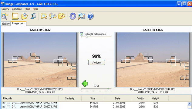 Image Comparer for Windows 11, 10 Screenshot 1