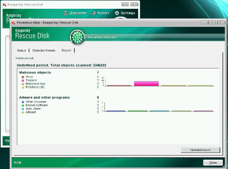 Kaspersky Rescue Disk for Windows 11, 10 Screenshot 1