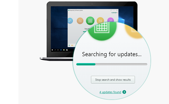 Kaspersky Software Updater for Windows 10 Screenshot 1