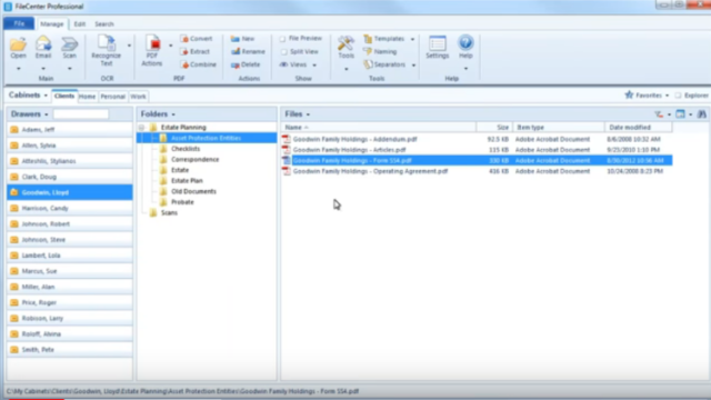 Lucion FileCenter for Windows 11, 10 Screenshot 1