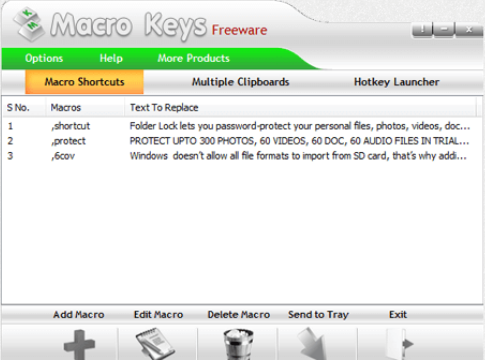Macro Keys for Windows 11, 10 Screenshot 1