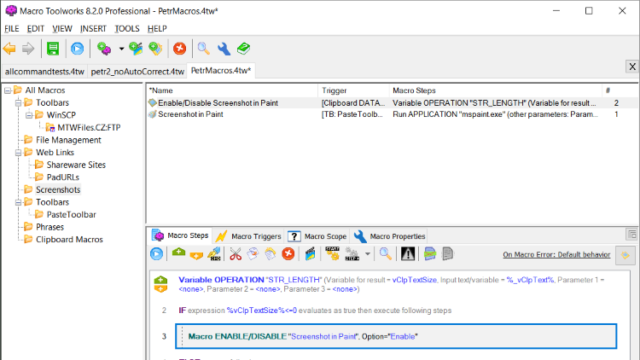 Macro Toolworks for Windows 11, 10 Screenshot 1