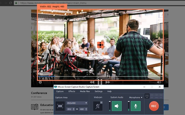 Movavi Screen Recorder Screenshot