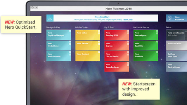 Nero Platinum Suite for Windows 11, 10 Screenshot 1