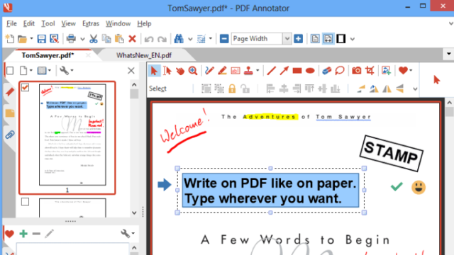 PDF Annotator for Windows 11, 10 Screenshot 1