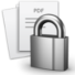 PDF Page Lock Icon