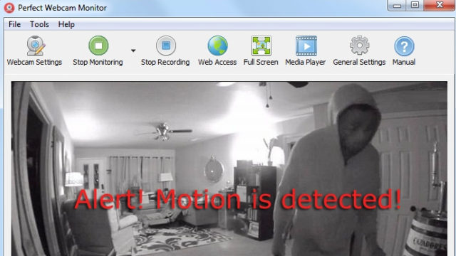 Perfect Webcam Monitor for Windows 10 Screenshot 1
