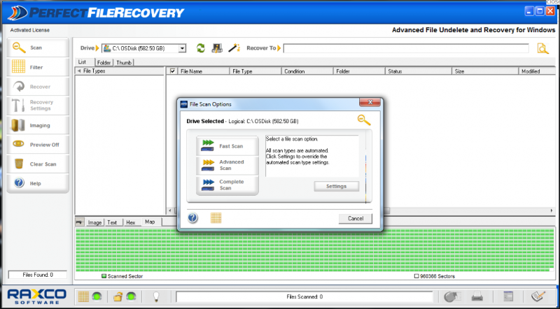 PerfectFileRecovery Screenshot