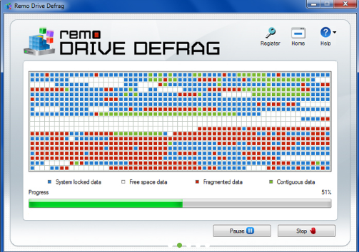 Remo Drive Defrag for Windows 10 Screenshot 2