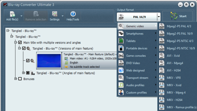 VSO Bluray to MKV Converter for Windows 11, 10 Screenshot 2
