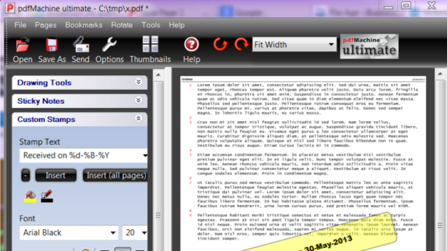pdfMachine for Windows 11, 10 Screenshot 1