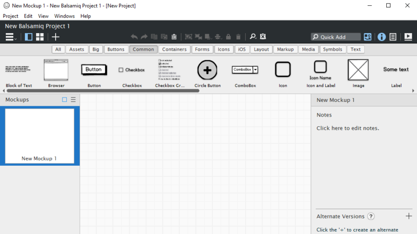 Balsamiq Mockups 3 Screenshot 1