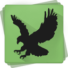 Black Bird Cleaner Icon