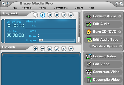 Blaze Media Pro for Windows 11, 10 Screenshot 1