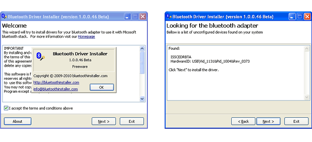 Bluetooth Driver Installer for Windows 10 Screenshot 1